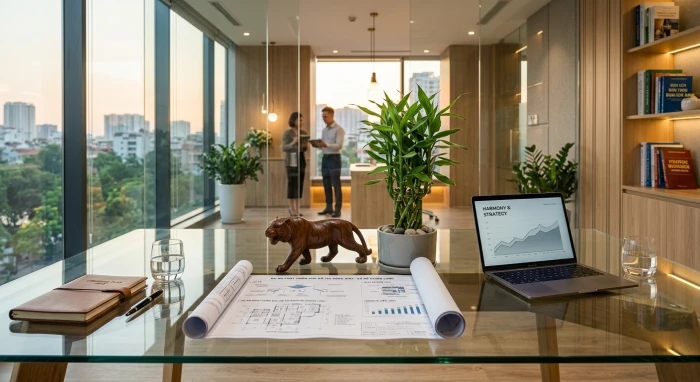 Bức tranh phong thủy kinh doanh giải đáp tuổi dần hợp làm ăn với tuổi nào để thu hút tài lộc và ổn định dòng tiền