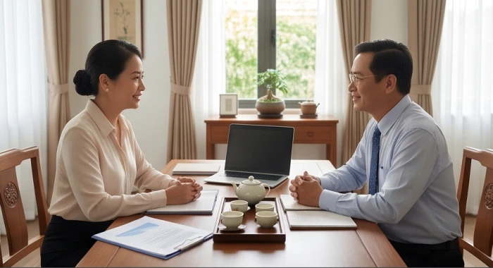 Cuộc trao đổi hợp tác kinh doanh thân tình giữa nữ mạng tuổi kỷ dậu 1969 và đối tác chiến lược hợp mệnh