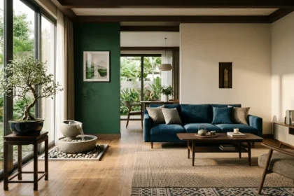 Thiết kế nội thất phong thủy với mảng xanh tự nhiên giúp người tuổi kỷ tỵ 1989 cân bằng năng lượng và thu hút tài lộc
