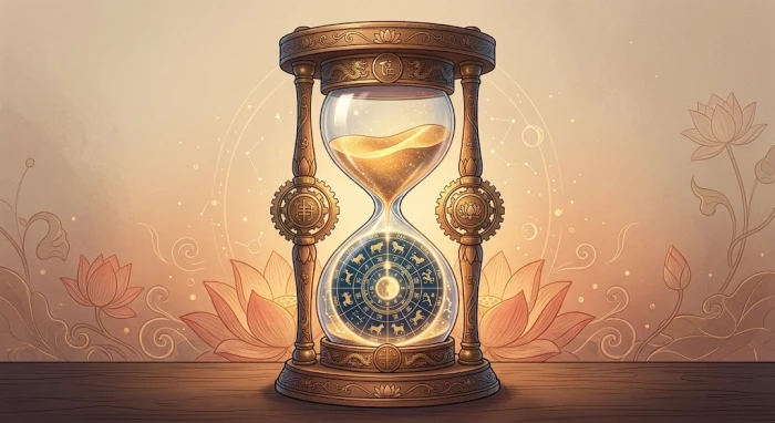Hình ảnh đồ họa minh họa khái niệm tuổi mụ là gì và hướng dẫn phương pháp tính chuẩn theo truyền thống người Việt