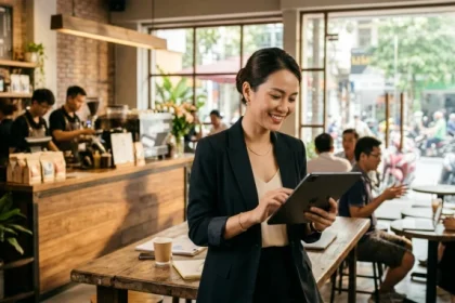 Nam nữ doanh nhân đang tìm hiểu tuổi ngọ hợp kinh doanh gì để thu hút tài lộc và phát triển sự nghiệp