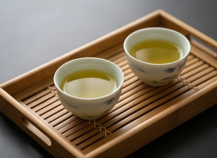 Góc uống trà ấm áp duy trì hạnh phúc cho tình duyên tuổi Thân bình hòa