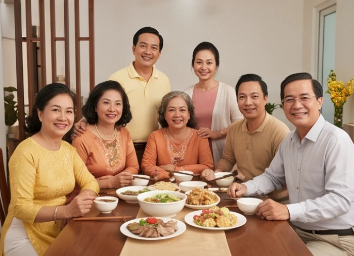 Gia đình Tam hợp Thân Tý Thìn sum vầy đầm ấm cùng nhau xây dựng sự nghiệp và tài lộc dồi dào