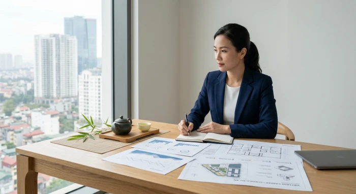 Không gian làm việc hiện đại gợi ý tuổi tỵ hợp nghề gì trong lĩnh vực tài chính