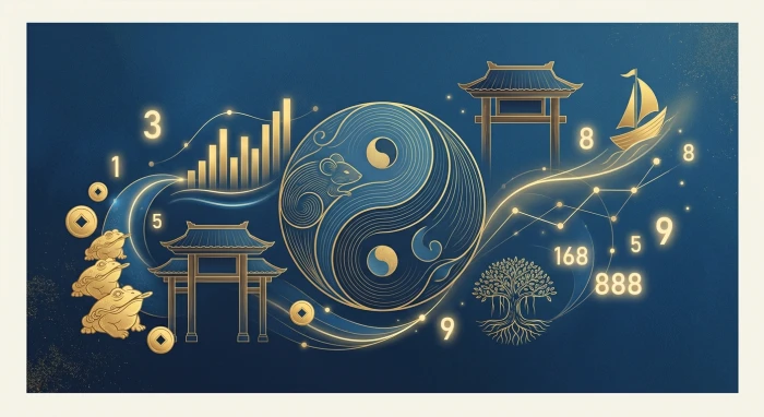 Hình ảnh minh họa cách tính phong thủy ngũ hành để biết tuổi tý hợp số nào nhằm thu hút tài lộc