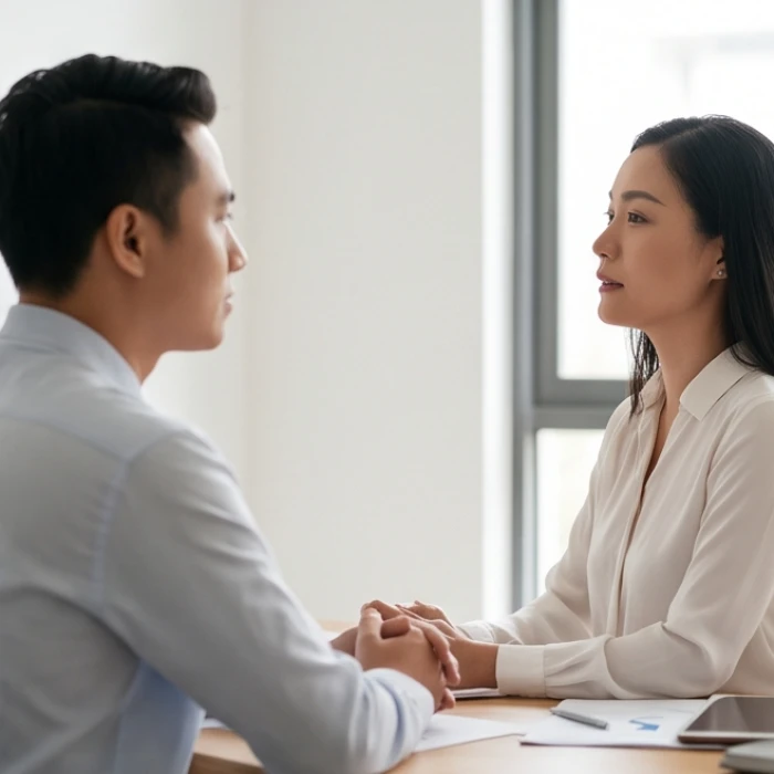 Đồng nghiệp giữ thái độ bình tĩnh và lắng nghe giúp hạ nhiệt cuộc tranh luận căng thẳng với người tuổi ngọ