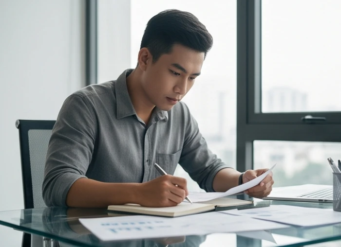 Nam giới tuổi Thân suy nghĩ nhạy bén và xử lý vấn đề linh hoạt tại không gian làm việc hiện đại