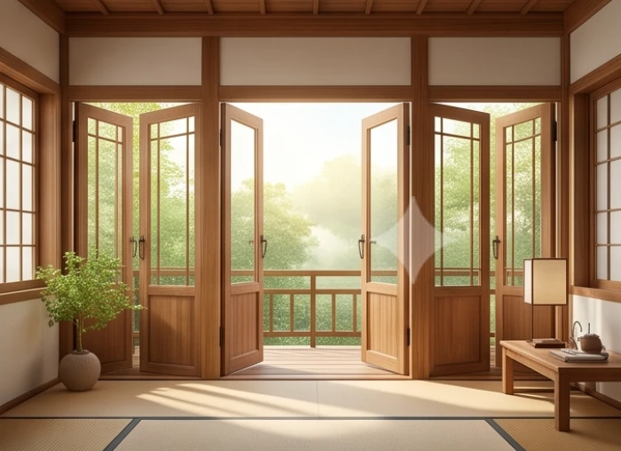 Không gian sinh hoạt đón ánh sáng tự nhiên giúp gia chủ gia tăng dương khí và giải tỏa sự trì trệ