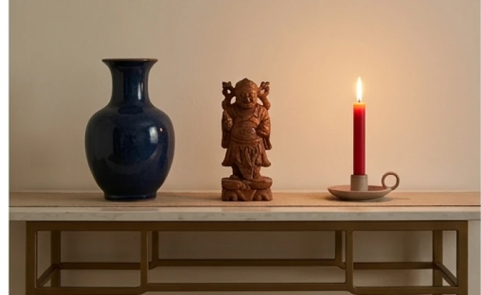 Các món đồ trang trí mang yếu tố trung gian giúp hóa giải sự xung khắc giữa các thành viên trong không gian sống