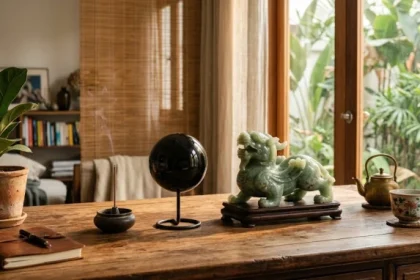 Bộ sưu tập vật phẩm phong thủy tuổi dậu bằng ngọc và đá tự nhiên giúp điều hòa trường khí