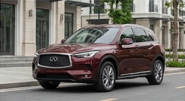 Chiếc xe ô tô màu đỏ tía burgundy sang trọng mang lại may mắn và tự tin cho chủ nhân tuổi Mậu Ngọ 1978 mệnh Hỏa