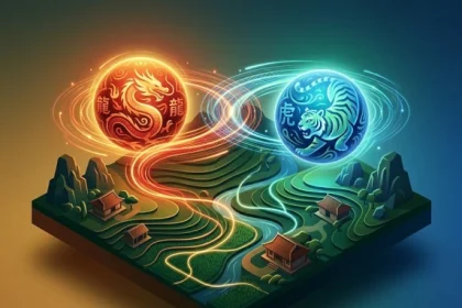 Biểu đồ phong thủy phương Đông giải thích khái niệm xung thái tuế là gì và cách hóa giải bản mệnh